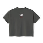 moister than an... - women's boxy tee