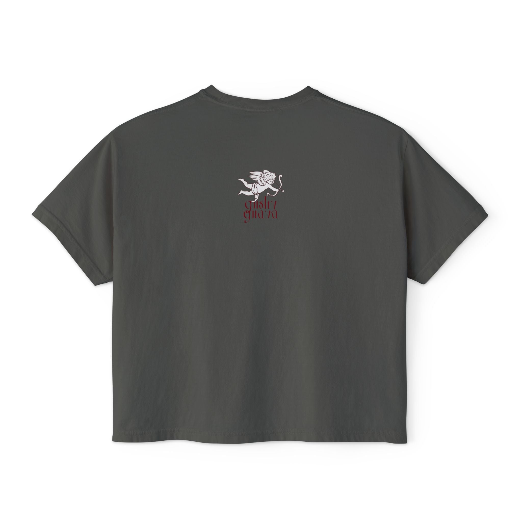moister than an... - women's boxy tee