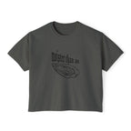 moister than an... - women's boxy tee