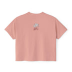 moister than an... - women's boxy tee