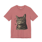 burnt out cat - 'everything is fine' tee