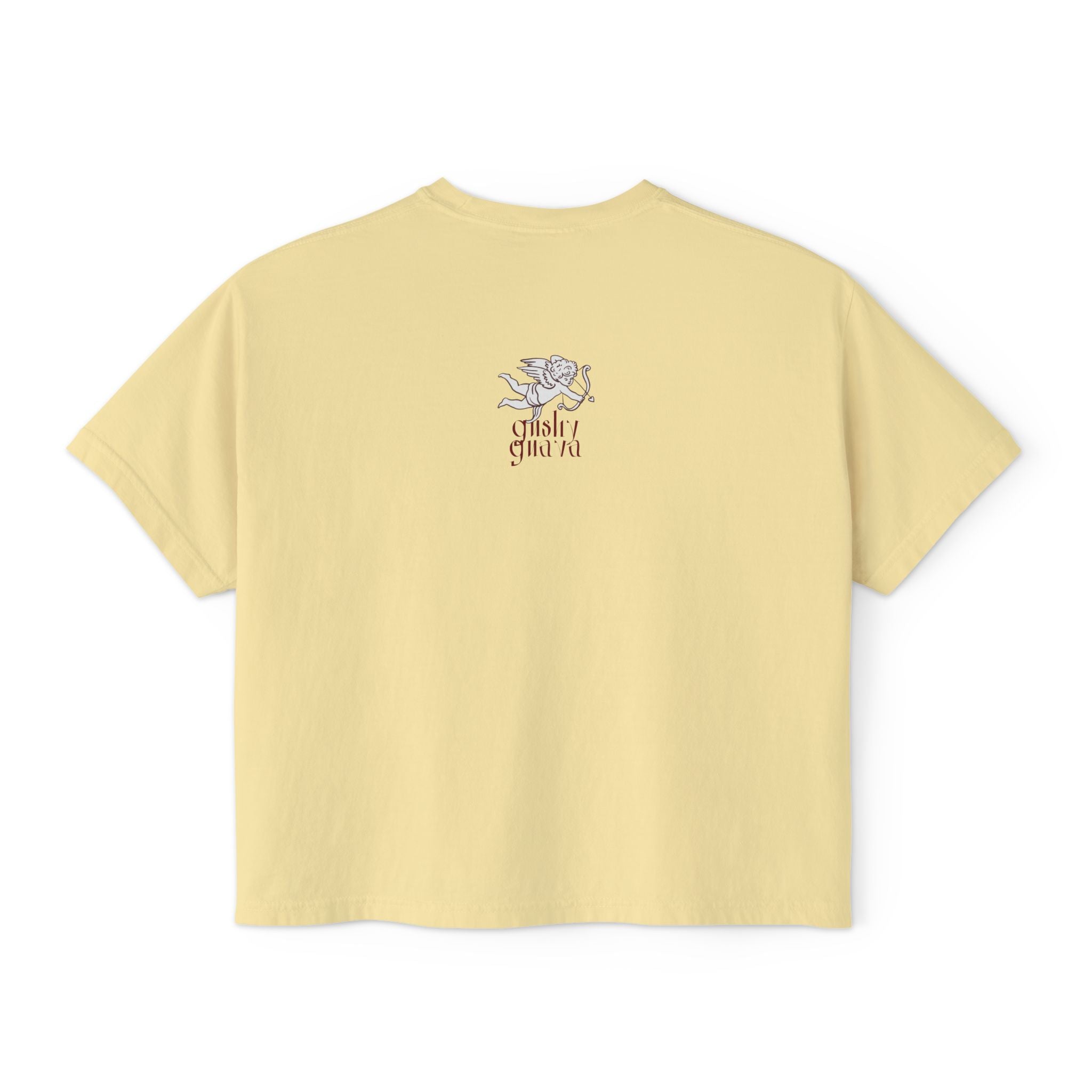 moister than an... - women's boxy tee