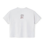 moister than an... - women's boxy tee