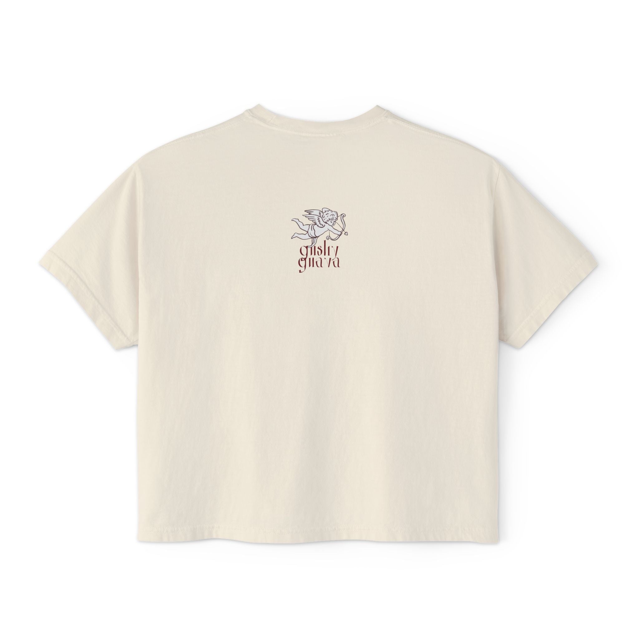 moister than an... - women's boxy tee