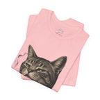 burnt out cat - 'everything is fine' tee