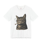 burnt out cat - 'everything is fine' tee