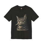 burnt out cat - 'everything is fine' tee